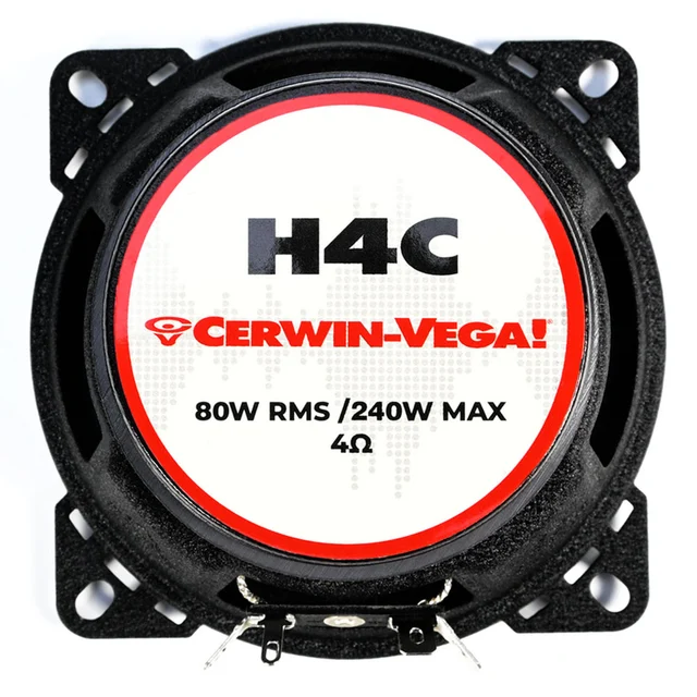 Cerwin Vega H4C komponentsett 4", 80W RMS, HED-serie, 2025 Edition 