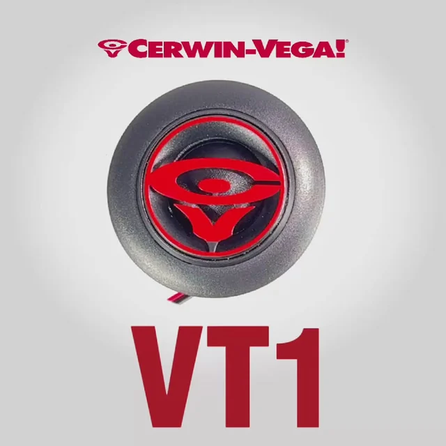 Cerwin Vega VT1 diskantpar 1", 60W RMS,VEGA-serie, 2025 Edition 