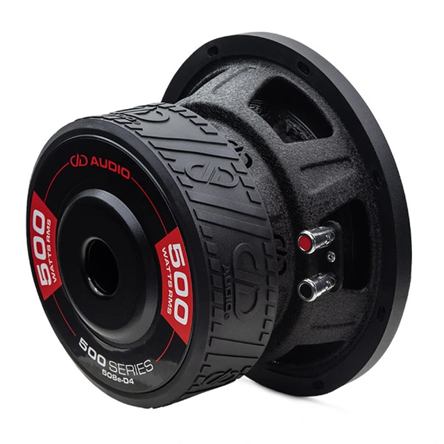 DD Audio 508e-D2 8" subwoofer 8", 500W RMS, 1500W Maks, 2x2 Ohm 