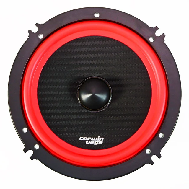 Cerwin Vega V6525C 3-veis komponentsett 6,5", 120W RMS,VEGA-serie, 2025 Edition 