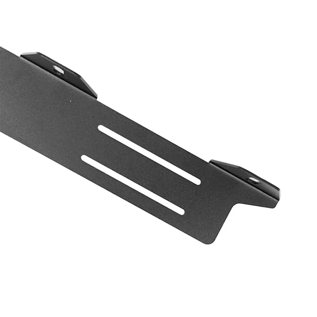 Skiltbrakett Rustfri Til tre lamper. Sortlakkert. 