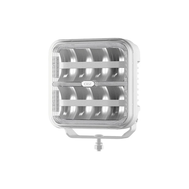 OZZ SQR 7" LED fjernlys, Arctic Edition 7", 8000 Lumen, pos.lys, varsellys 