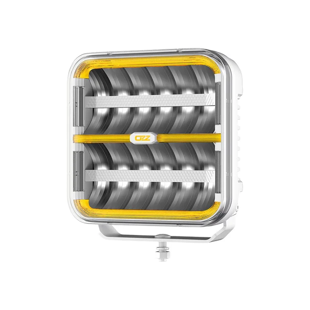 OZZ SQR 9" LED fjernlys, Arctic Edition 9", 12000 Lumen, pos.lys, varsellys 
