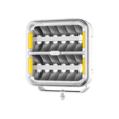 OZZ SQR 9" LED fjernlys, Arctic Edition 9", 12000 Lumen, pos.lys, varsellys