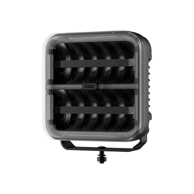 OZZ SQR 9" LED fjernlys, Sort 9", 12000 Lumen, pos.lys, varsellys 