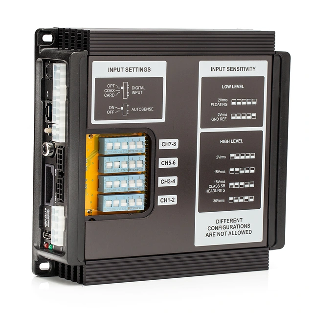 MOSCONI PICO V2 8|10 DSP 8-kanals forsterker, 10-kanals DSP, 600W 