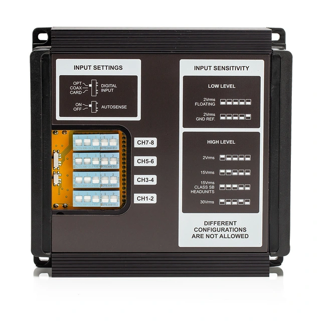 MOSCONI PICO V2 8|10 DSP 8-kanals forsterker, 10-kanals DSP, 600W 