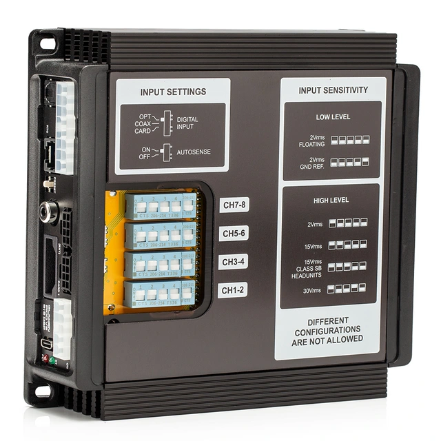 MOSCONI PICO V2 6|8 DSP 6-kanals forsterker, 8-kanals DSP, 440W 