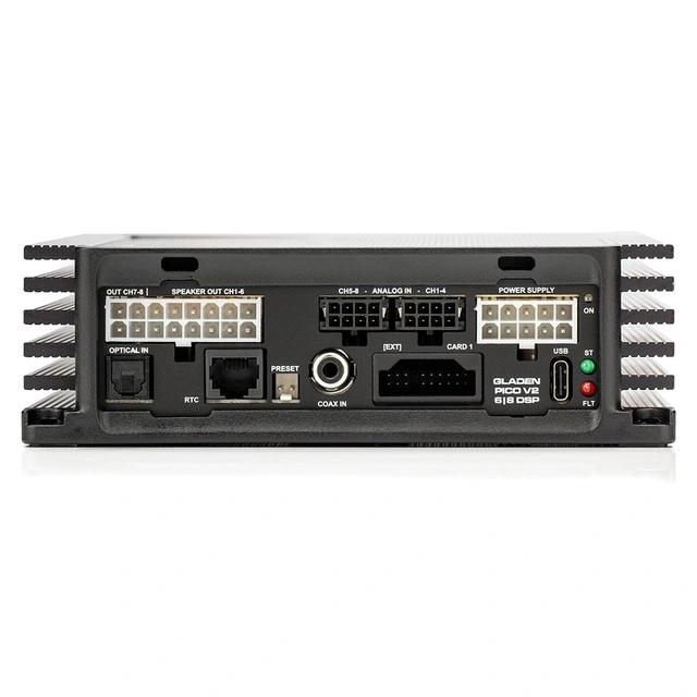 MOSCONI PICO V2 6|8 DSP 6-kanals forsterker, 8-kanals DSP, 440W 