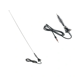 InCarTec Universal antenne (FM) Med justerbare vinkel, 79cm pisk