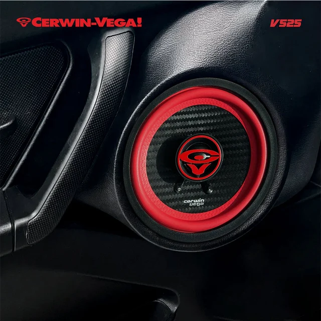 Cerwin Vega V525 høyttalerpar 5,25", 100W RMS,VEGA-serie, 2025 Edition 