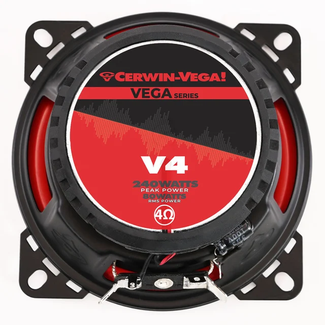 Cerwin Vega V4 høyttalerpar 4", 80W RMS,VEGA-serie, 2025 Edition 