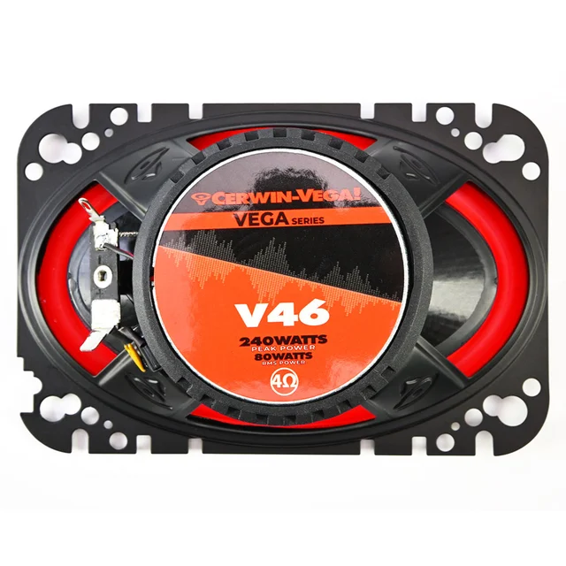 Cerwin Vega V46 høyttalerpar 4x6", 60W RMS,VEGA-serie, 2025 Edition 