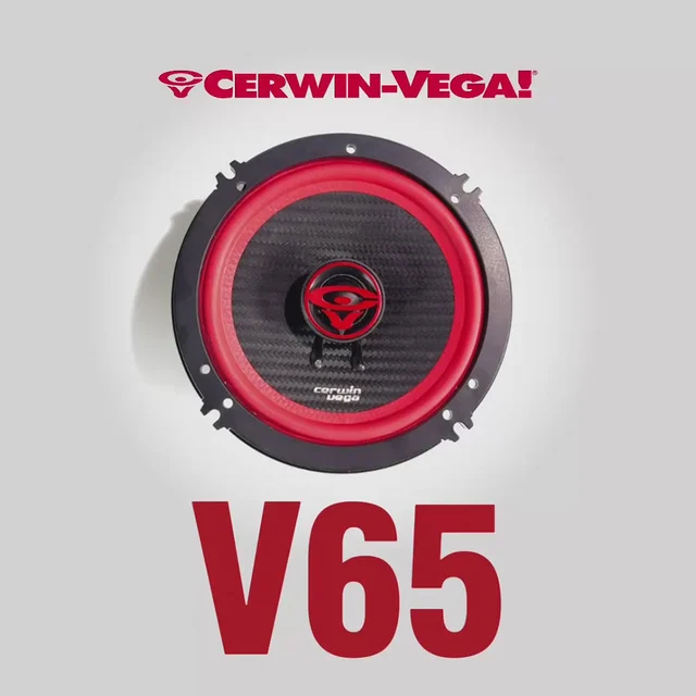 Cerwin Vega V65 høyttalerpar 6,5", 120W RMS,VEGA-serie, 2025 Edition 