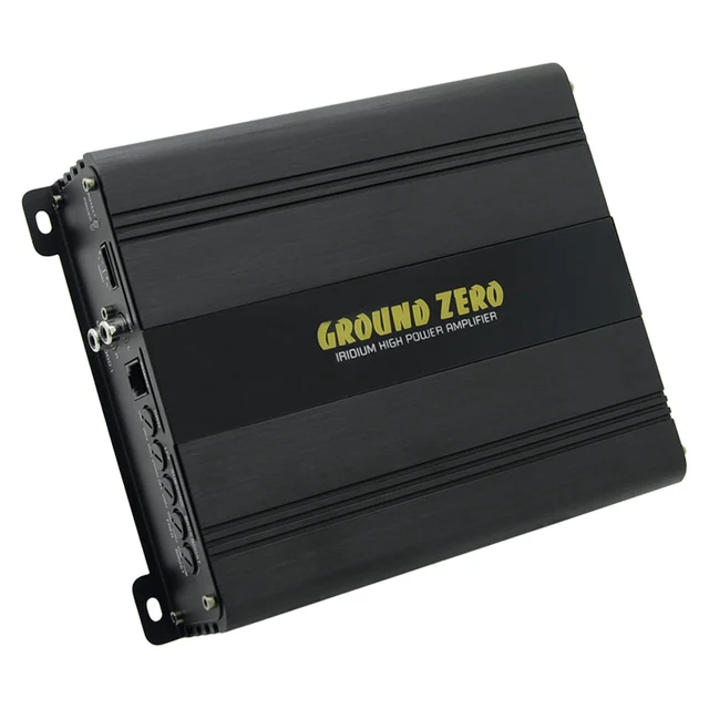 Ground Zero GZIA 500.1 monoforsterker 580W RMS. Klasse D. 1 Ohm 