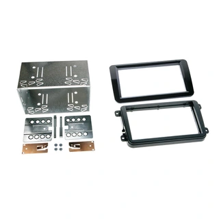ACV 2-DIN monteringsramme - Pianolakk VW/Skoda RCD/RNS-formfaktor