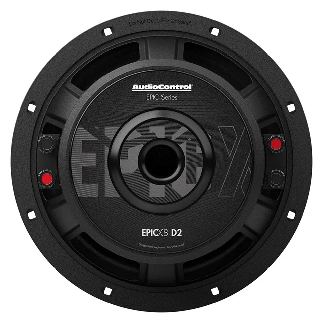 AudioControl EPICX8D2 8" subwoofer | Kjøp hos Bilradiospesialisten