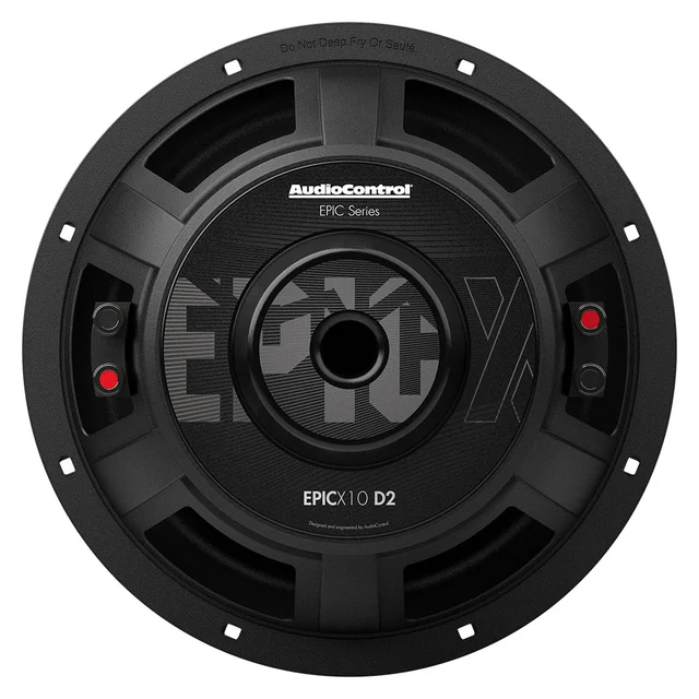 AudioControl EPICX10D4 10" subwoof | Kjøp hos Bilradiospesialisten