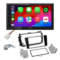 JVC KWM695DBW Bilradiopakke Micra (2017-2023) u/navi u/utv.lydsystem