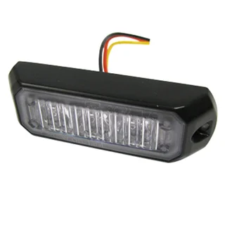 Axixtech Stealth LED MS3 varsellys Blå, 12/24V, ECE R65