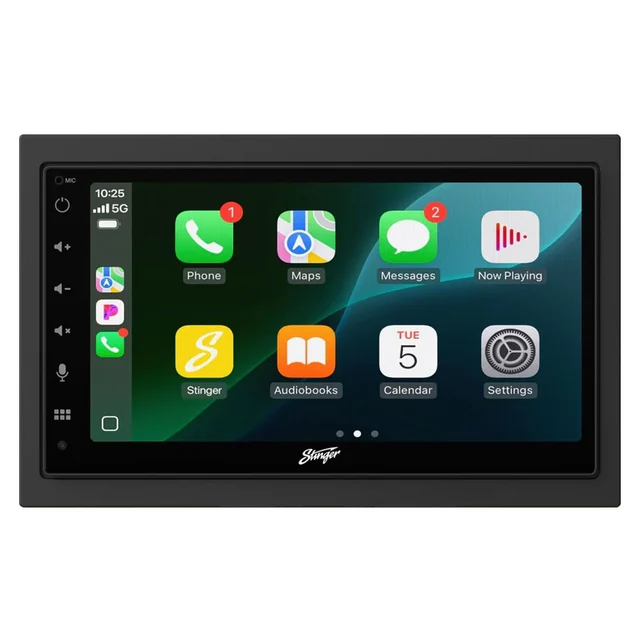 Stinger iE268E DAB+, BT, Trådløs Carplay & Android Auto 