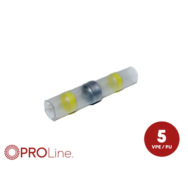 ACV Skjøtehylse med loddetinn 4,0-6,0mm², 42mm, 5 stk 