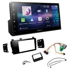 Pioneer SPH-DA77DAB Bilradiopakke Volvo S60/V70/XC70 (2005-2009) Sort