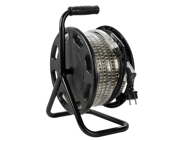 Ledwise LED arbeidslys på rull 25 meter, IP65, 230V 