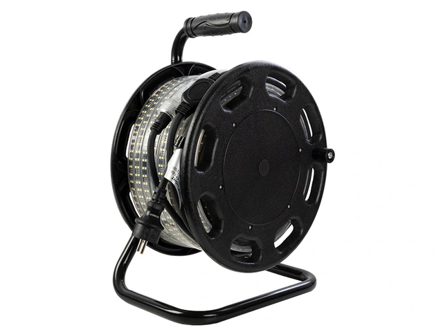 Ledwise LED arbeidslys på rull 25 meter, IP65, 230V 