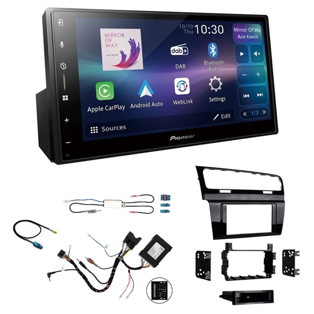 Pioneer SPH-DA77DAB Bilradiopakke (UAR) VW Golf (2013-2016) m/Comp/Disc.Media 