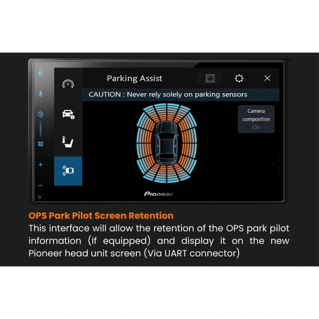 Pioneer SPH-DA77DAB Bilradiopakke (UAR) VW (2016-2023) m/Comp.Media/Disco.Media 