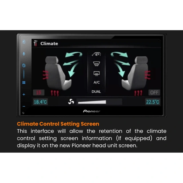 Pioneer SPH-DA77DAB Bilradiopakke (UAR) VW/Skoda (2009-2016) m/RNS315/RNS510 