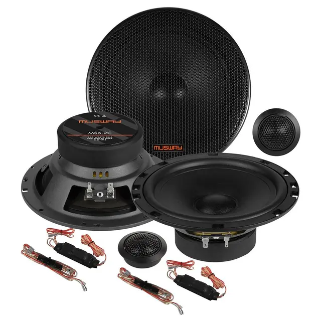 Musway MS6.2C komponentsett 6,5", 100W RMS, 3 Ohm 