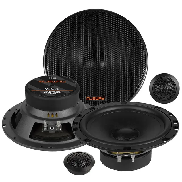 Musway MS6.2C komponentsett 6,5", 100W RMS, 3 Ohm 