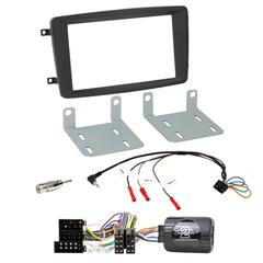 2-DIN monteringssett - komplett MB C/G/CLK (2001-2006)
