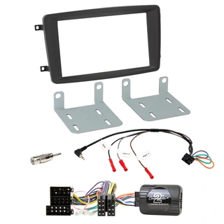 2-DIN monteringssett - komplett MB C/G/CLK (2001-2006)
