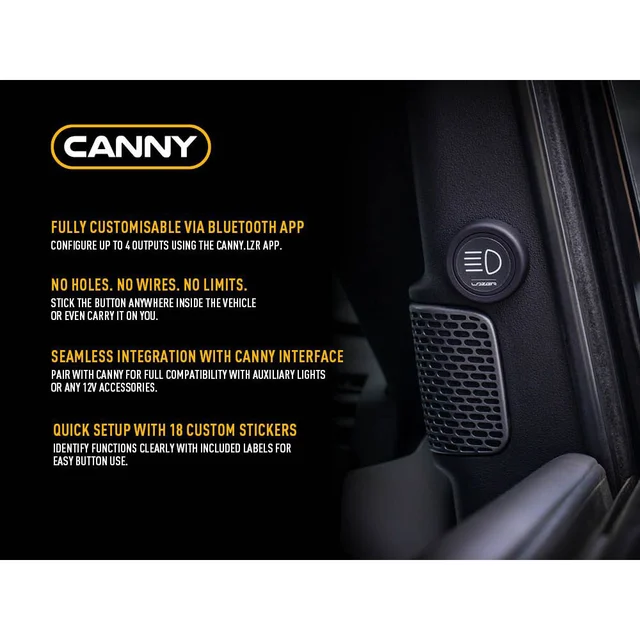 Lazer Canny Smart Button Smartbutton for å styre Lazer Canny 