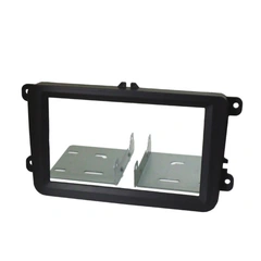 InCarTec 2-DIN monteringsramme - Sort VW/Skoda RCD/RNS-formfaktor