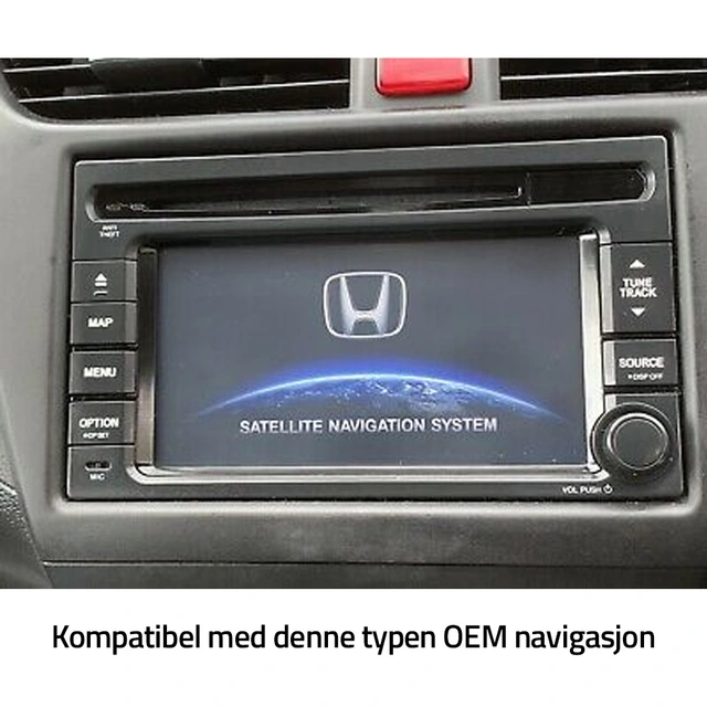 InCarTec Multifunksjonsadapter Honda (2012-2018) m/Navi m/aktivt system 