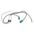 Connects2 Antennesplitter m/forsterker Universal. Fakra -> Fakra/SMB