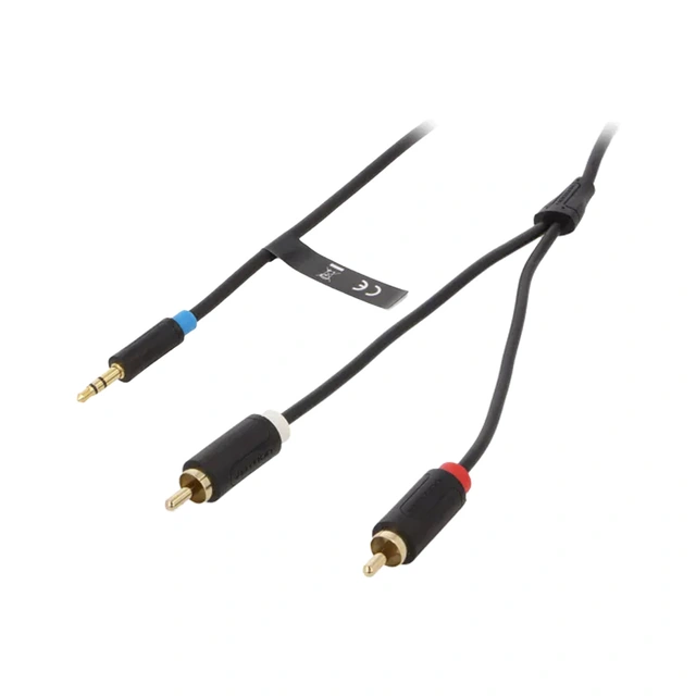 Connects2 RCA - 3,5mm jack overgang 3,5 meter 