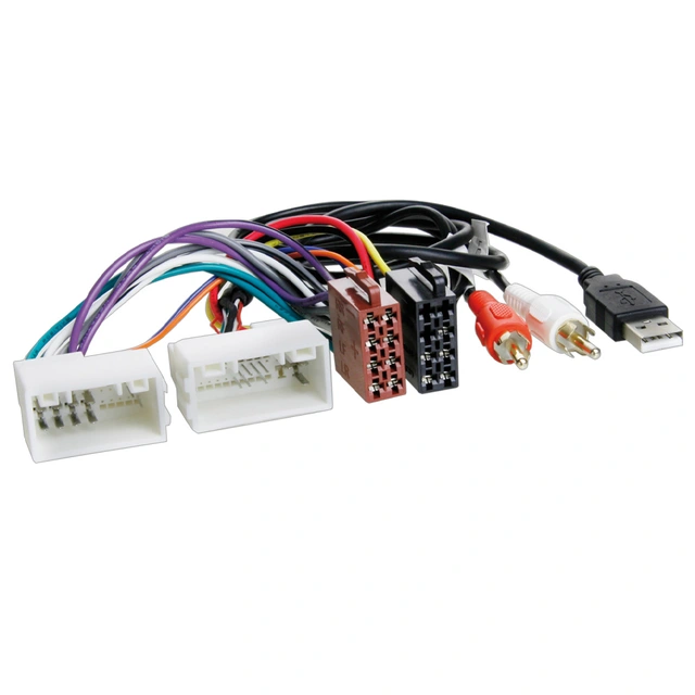 ACV ISO-overgang m/USB/AUX Kia/Hyundai (2008-2023) 