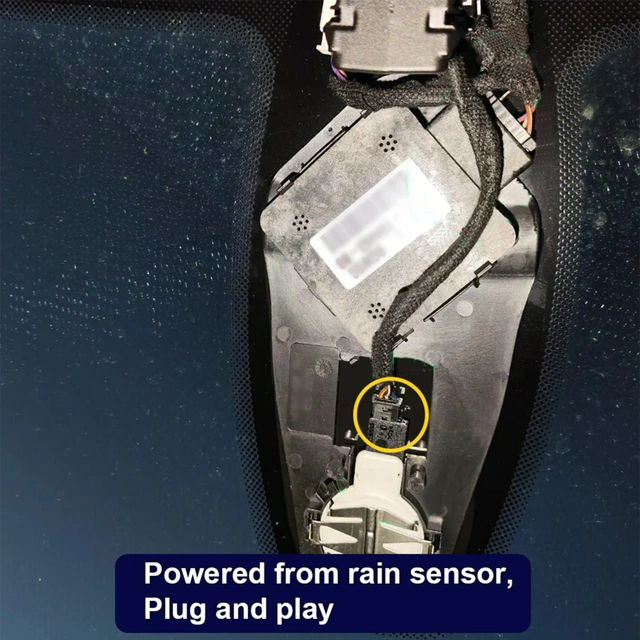 FITCAMX Integrert Plug & Play 4K Dashca Ford Kuga (2013-2018) 