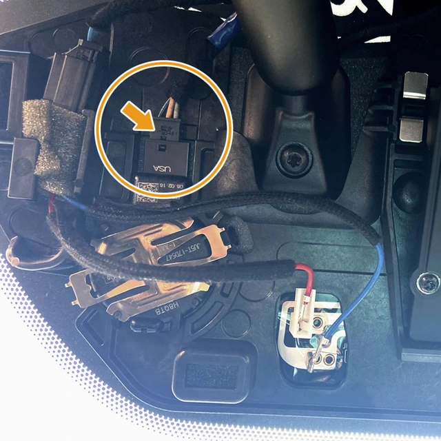 FITCAMX Integrert Plug & Play 4K Dashca Ford Mustang (2015-2023) 