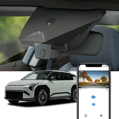FITCAMX Integrert 4K Dashcam (foran+bak Kia EV3 (2025 -->)