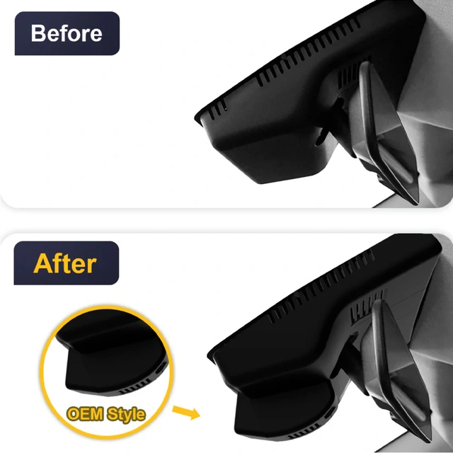 FITCAMX Integrert Plug & Play 4K Dashca Kia EV3 (2025 -->) 