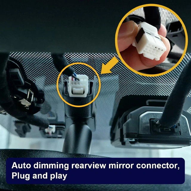 FITCAMX Integrert Plug & Play 4K Dashca Kia Ceed (2019-->) 