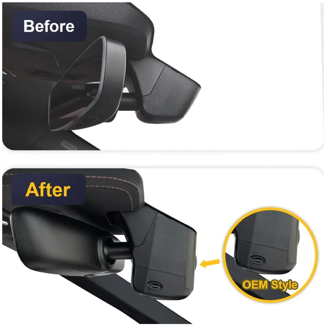 FITCAMX Integrert Plug & Play 4K Dashcam Porsche 911 (2025 ->) 