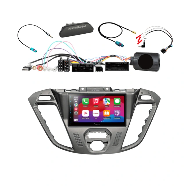 Pioneer SPH-DA77DAB Bilradiopakke Transit Custom (2017-2018) m/3.5" skjerm 