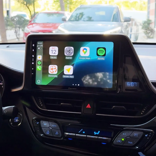 Pioneer Perfect Fit spiller til Toyota C-HR (2017-2019) 